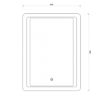 Slika OGLEDALO MINOTTI 60x80 LED TOUCH, FUNKCIJA ODMAGLJIVANJA