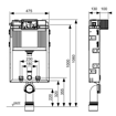 Slika MODUL TECEbox- MOKRA UGRADNJA - UGR. VISINA 1060 mm