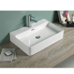 Slika UMIVAONIK NADGRADNI MINOTTI 60x42.5x13.5 - PRAVOKUTNI SA RUPOM ZA MIJEŠALICU