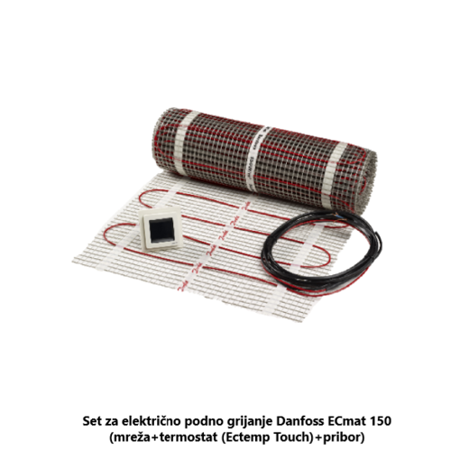 Slika SET ZA PODNO 150T 350W 9m2 DANFOSS