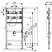 Slika MODUL TECEprofil ZA PISOAR - SUHA UGR. - UGR. VIS. 1120mm