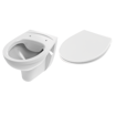 Slika SET TECEbase 4/1 - MODUL + VODOKOTL. + WC ŠKOLJKA + TIPKA KROM SJAJ