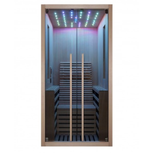 Slika SAUNA INFRACRVENA CARBON 1 - 100 x 130 x 195 cm - 1 OSOBA