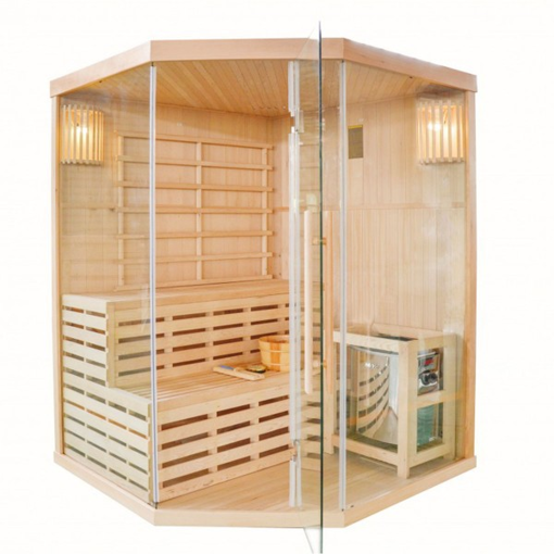 Slika SAUNA FINSKA TALLINN - 150 x 150 x 200 cm - 3 OSOBE