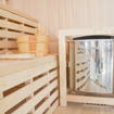 Slika SAUNA FINSKA TALLINN - 150 x 150 x 200 cm - 3 OSOBE