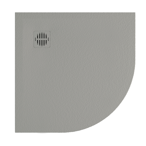 Slika TUŠ KADA STONE 100x100 LIJEVANI MRAMOR CEMENT POLUKRUŽNA