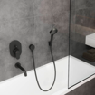 Slika TUŠ RUČICA HANSGROHE VERNIS BLEND CRNA