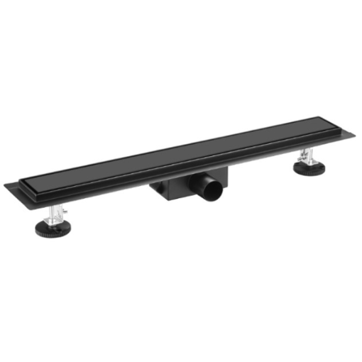 Slika TUŠ KANALICA FALA DUPLEX CRNA 110 CM 2/1