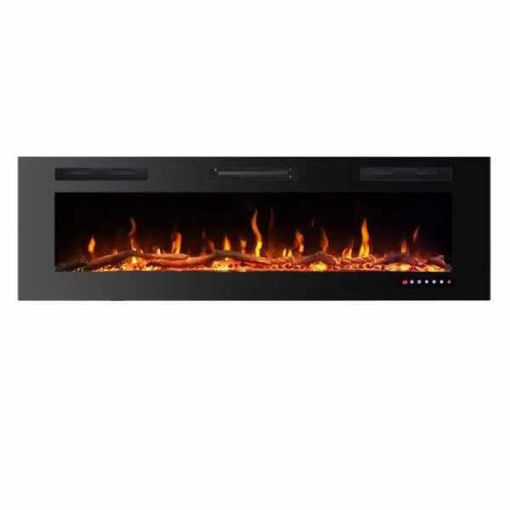 Slika ELEKTRIČNI UGRADBENI KAMIN 1520x466x125mm