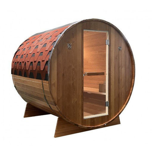 Slika SAUNA  FINSKA TROMSO L VANJSKA - 189 x 180 x 191,5cm - 4 OSOBE