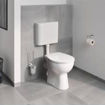 Slika WC ŠKOLJKA GROHE BEZ RUBA - ODVOD U ZID (53x37cm)