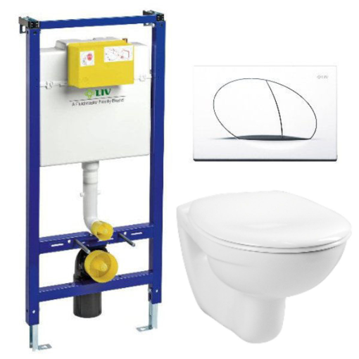 Slika SET 3/1 ELEMENT MONTAŽNI LIV FIX ZA WC ŠKOLJKU