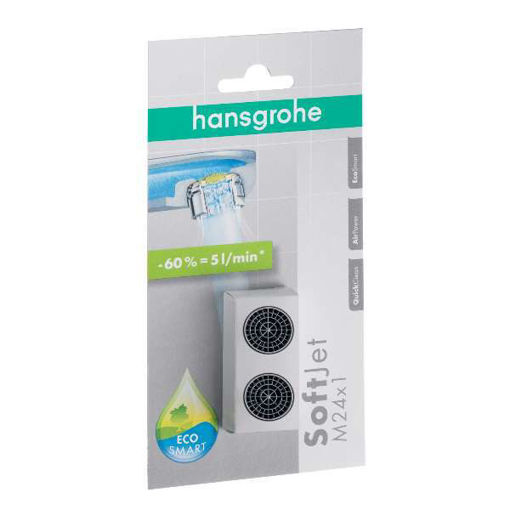 Slika PERLATOR AERATOR ECOSMART SOFTJET HANSGROHE 5L/MIN