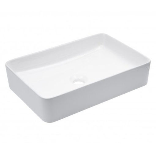 Slika UMIVAONIK NADGRADNI MINOTTI 50.5x34x11 PRAVOKUTNI BIJELI