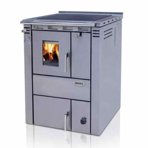 Slika ŠTEDNJAK NA DRVA SENKO 25kW C-20 INOX LUX