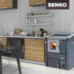 Slika ŠTEDNJAK NA DRVA SENKO 25kW C-20 INOX LUX