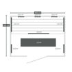 Slika SAUNA INFRACRVENA OPEN - 150x120x200cm - 3 OSOBE