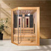 Slika SAUNA INFRACRVENA KIRUNA - 160 x 114,1 x 64,8 x 114,1 x 160 x 210 - 3-4 OSOBE