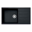 Slika SUDOPER METALAC ATOS 86 x 50 x 21.5cm xGranit CRNA fi90