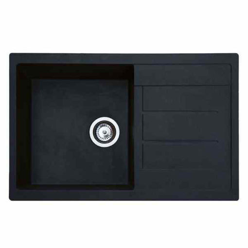 Slika SUDOPER METALAC ATOS PLUS 78 x 50 x 21.5cm xGranit CRNA fi90
