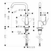 Slika MIJEŠALICA ZA SUDOPER HANSGROHE FOCUS 260mm