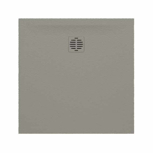 Slika TUŠ KADA STONE 100x100 LIJEVANI MRAMOR CEMENT
