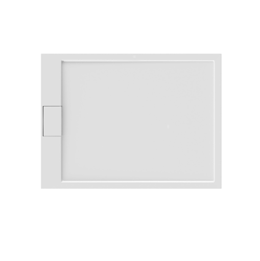 Slika TUŠ KADA SHINY 100x80 LIJEVANI MRAMOR BIJELA