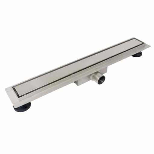 Slika TUŠ KANALICA BALNEO DUPLEX INOX 60 CM 2/1 - S UTOROM ZA PLOČICE