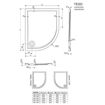 Slika TUŠ KADA TESO 120x80x3.5 BEZ OBLOGE