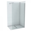 Slika TUŠ STIJENA COPEN MONTE 70x200 SILVER/PROZIRNO