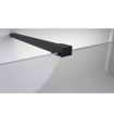 Slika TUŠ STIJENA COPEN MONTE DARK 120x200 CRNI MAT/SIVO