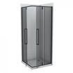Slika TUŠ KABINA COPEN ABSOLUT BLACK 80x80x200 CRNI/SIVO
