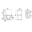 Slika MONOBLOK PERLA RIMMLES + WC DASKA SOFT CLOSE VARIO