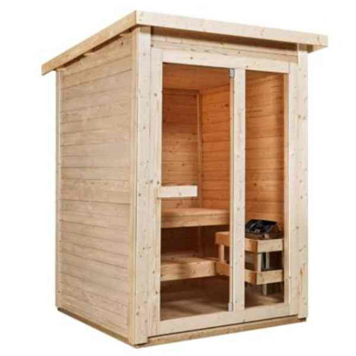 Slika SAUNA FINSKA HELSINKI - 165 x 175 x 218,9 cm - 3 OSOBE