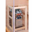 Slika SAUNA FINSKA PANORAMA - 130 x 120 x 200 cm - 2 OSOBE