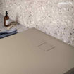 Slika TUŠ KADA STONE DELUXE 160x90 LIJEVANI MRAMOR BEŽ