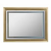 Slika OGLEDALO COPEN 100x76 LED SA ZLATNIM OKVIROM
