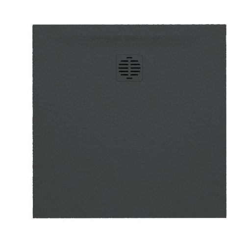 Slika TUŠ KADA STONE 100x100 LIJEVANI MRAMOR CRNA