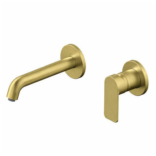 Slika MIJEŠALICA ZA UMIVAONIK ROSAN S2 GOLD PODŽBUKNA UWLA 5,7 L/min - IZLJEV 220mm