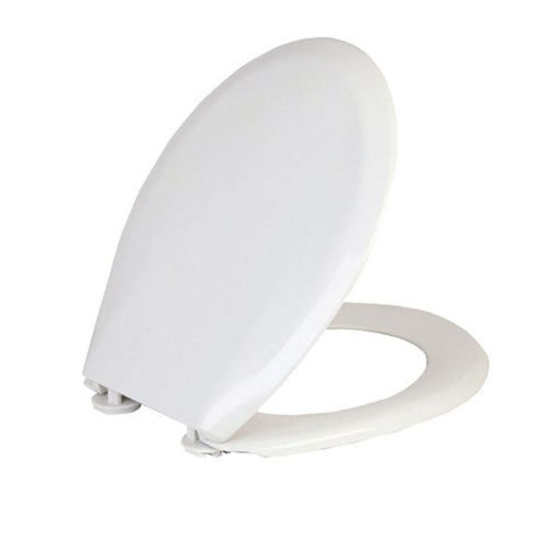 Slika WC DASKA TOPOLINO DUROPLAST ANTIBAK.BIJELA PVC
