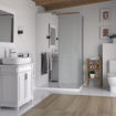 Slika TUŠ KABINA COPEN TITAN 100x80x195 PRAVOKUTNA 8MM S OGLEDALOM