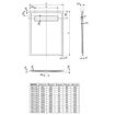 Slika TUŠ KADA OMEGA 150x90 - visina 3,5cm