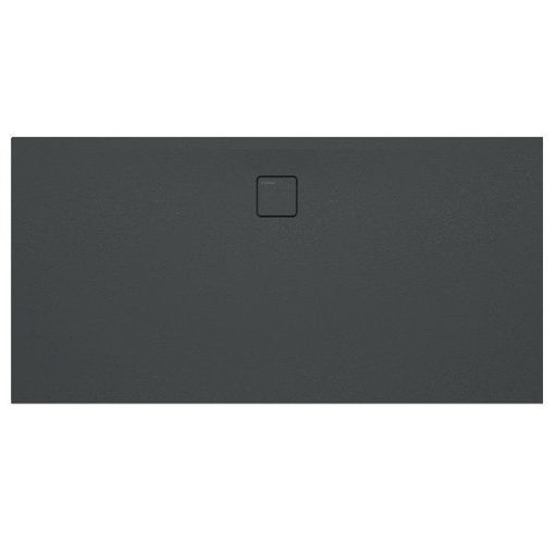 Slika TUŠ KADA STONE DELUXE 170x90 LIJEVANI MRAMOR CRNA - CENTRALNI IZLJEV