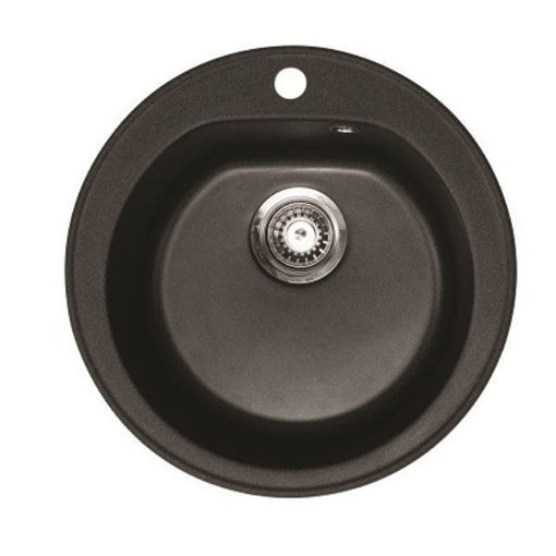 Slika SUDOPER METALAC X VENERA Φ51 x 18 SA SIFONOM FI90 CRNI
