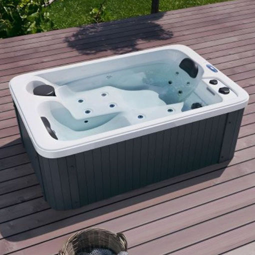 Slika BAZEN MASAŽNI SPLIT BIJELI MRAMOR 175x115x70cm