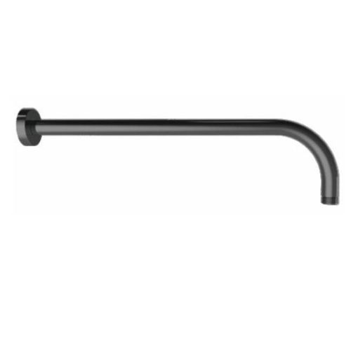 Slika KOLJENO ZIDNO ZA TUŠ RUŽU COPEN 400mm GUN METAL