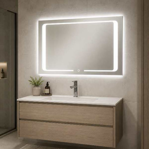 Slika OGLEDALO MINOTTI 80x60 LED TOUCH