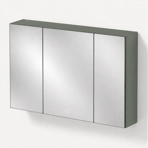 Slika OGLEDALO ORMARIĆ AQS VINTAGE 80x60x20.2 - SMOKE GREEN
