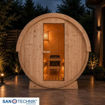 Slika SAUNA FINSKA NYBORG L VANJSKA - 194.2 x 244.9 x 194.9 cm - 6 OSOBA