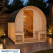 Slika SAUNA VANJSKA ISLAND XL - 189x220x200 cm - 4 OSOBE